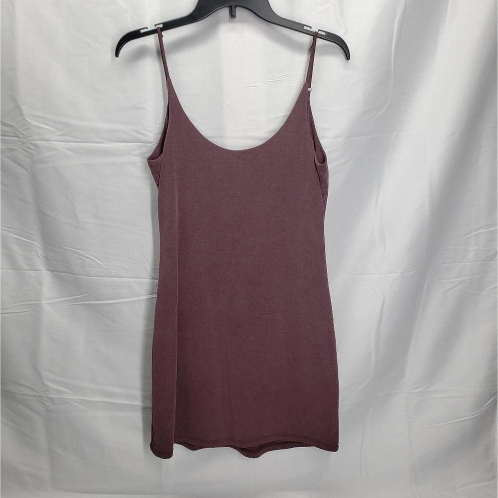 Lulus mini bodycon skinny strap dress S purple